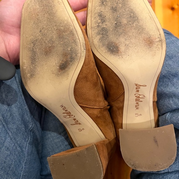Sam Edelman Codie Boots in Frontier Brown - Picture 8 of 9